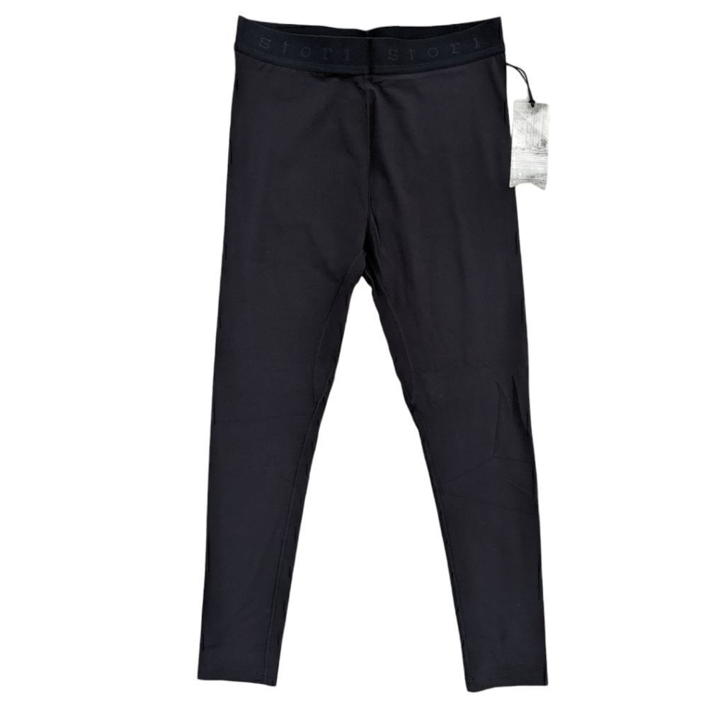 Stori. Women's Hero Tight Leggings Activewear Stretch Comfort- Onyx Size 10 NWT